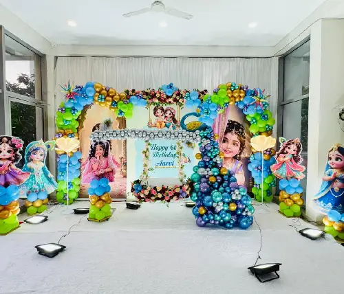 Birthday balloon decoration Pune